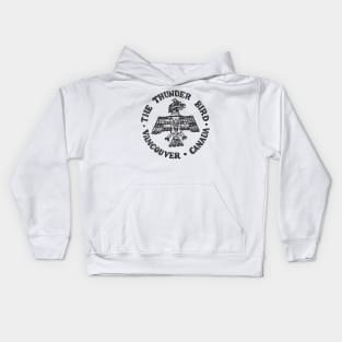 Defunct The Thunder Bird Bookstore Vancouver Canada Kids Hoodie